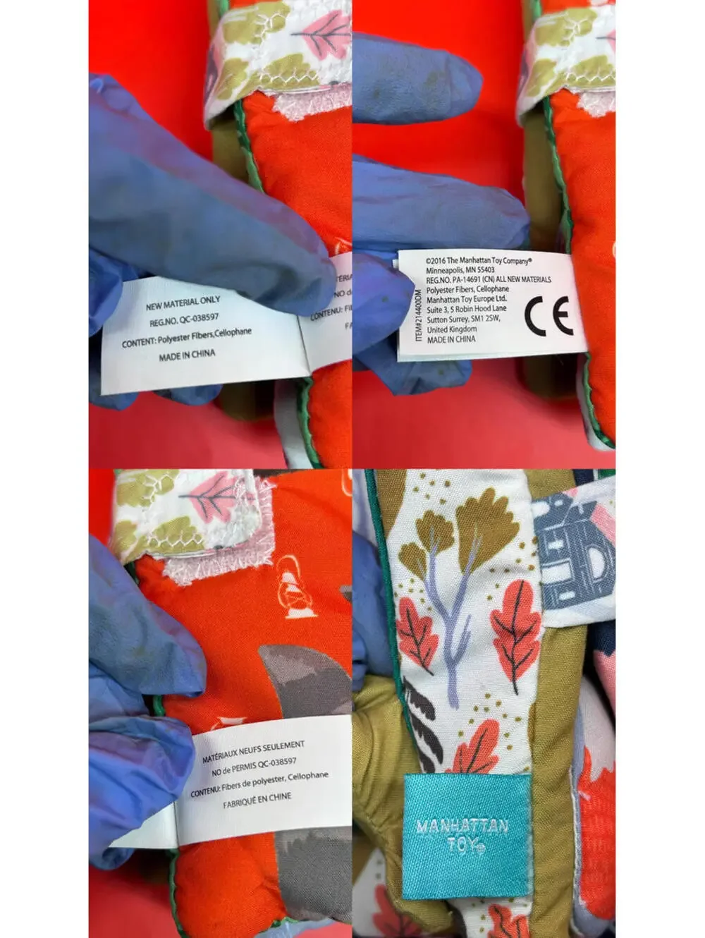 Manhattan Toy Camp Acorn Soft Photo Book – Baby Sensory Toy Album - Picture 9 of 9